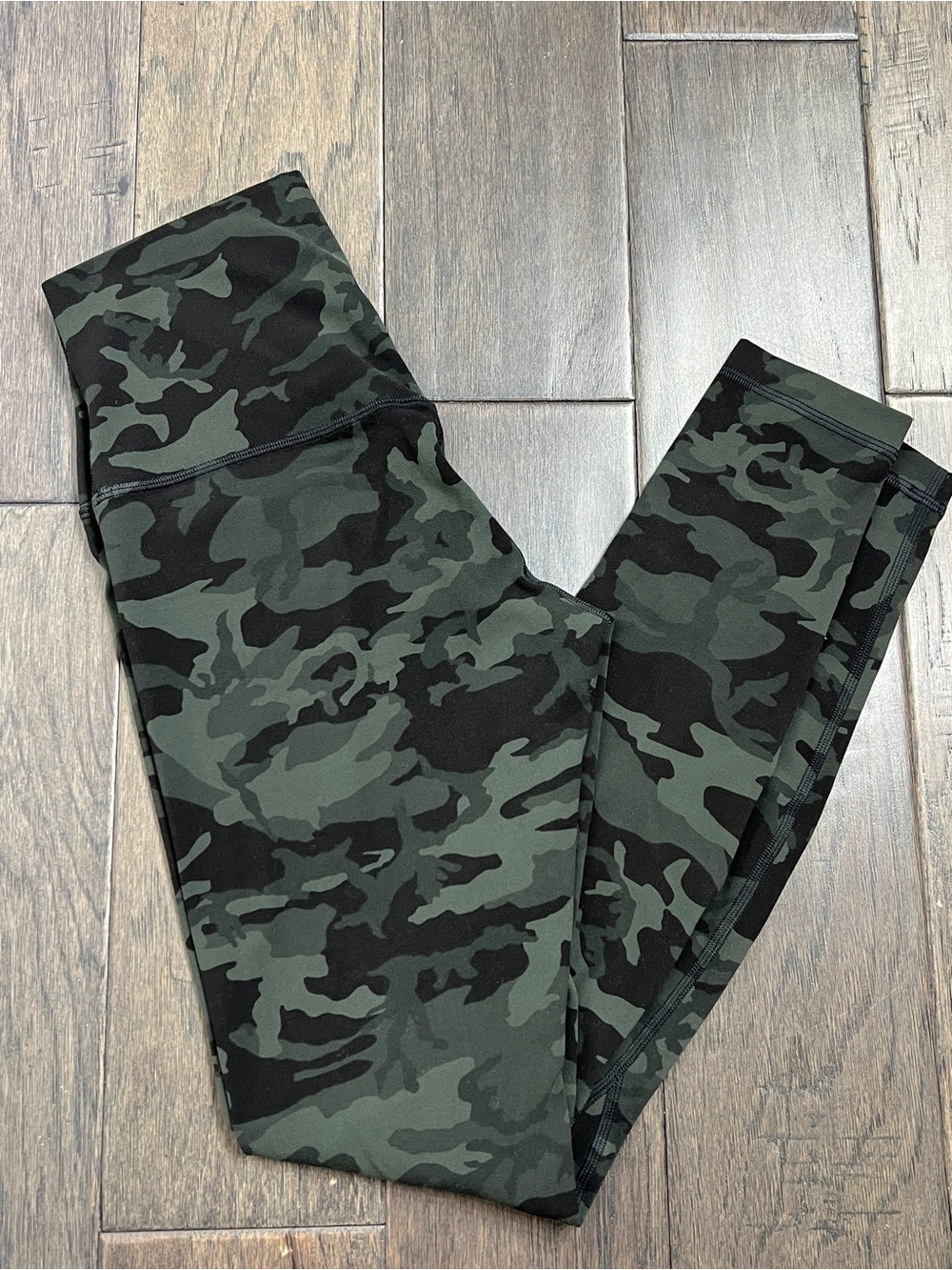Lululemon Align Pant *Full Length 28" Incognito Camo Multi Gator Green
